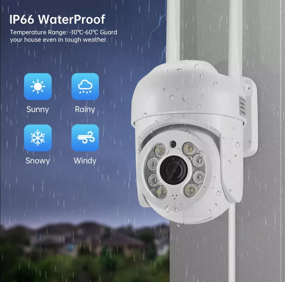 Camara De Surveillance Sans Fil System Smart Ip 1080p Wireless Security ...