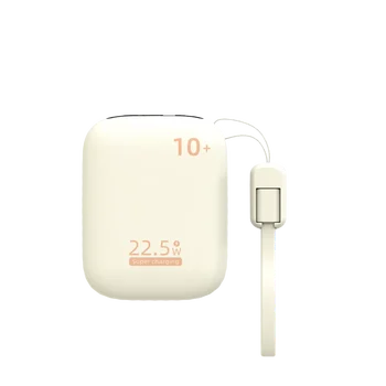 High Capacity 10000mah Portable Power Banks Slim Mini Fast Charging Type-C Interface 65W Holder for Mobile Phones OEM Logo