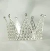 Argento-sette pezzi di plastica strass pieni