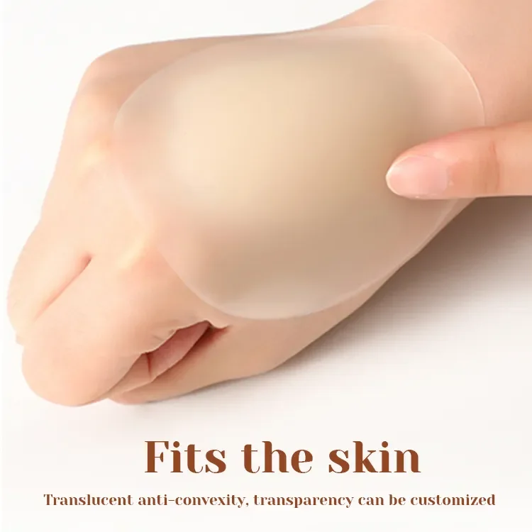 Matte Finish Invisible Adhesive Bra Waterproof Silicone Tits Cover Premium Silicone Reusable Nipple Covers