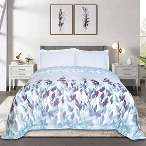 Print Bedding Sets Soft Feeling Floral Quilt Cover With Pillowcase Bed Sheets Set Luxury 100% Cotton