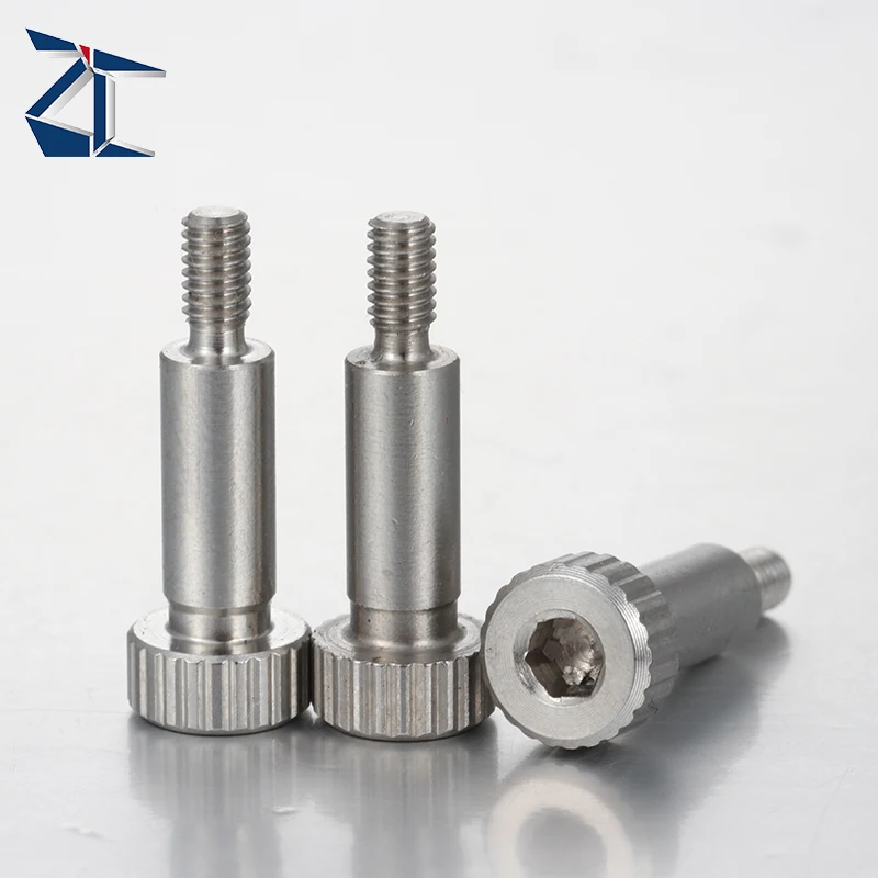 Factory Wholesale Shoulder Length M5 Thread 304 Stainless Steel Hex Socket Shoulder Screw