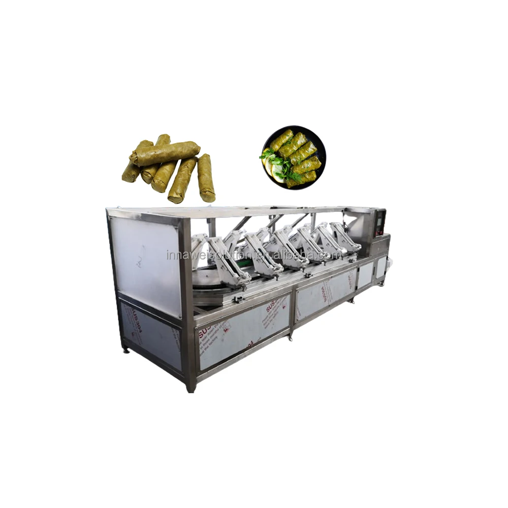 Factory Direct Sales Sarma Wrapping How to Use a Grape Leaves Roller Mediterranean Dolmades Production Machine