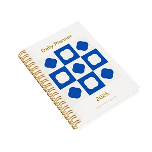 Women's 2026 Custom Printed Monthly Planner Notebook Popular Affirmations Dairy with Spiral Journals