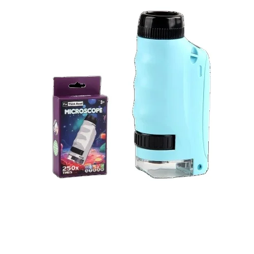 Microscope Stem Science Toy Mini Handheld Educational Microscopes Toys ...