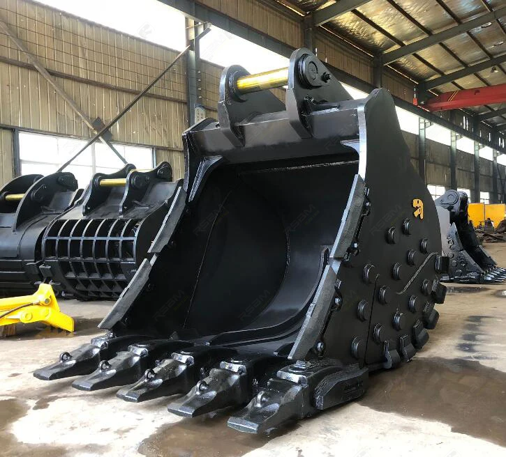 Heavy Duty Rock Crusher Attachment For Excavator 5-100 Tons