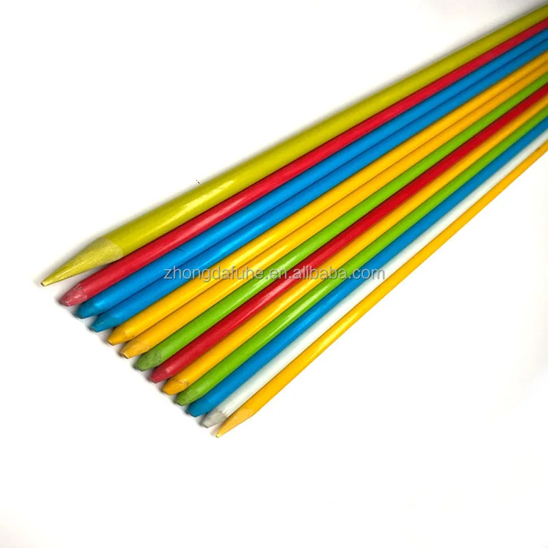 product high quality sun resistant anti aging fiberglass rod 5 times more durable than bamboo poles for agricultural planting-2