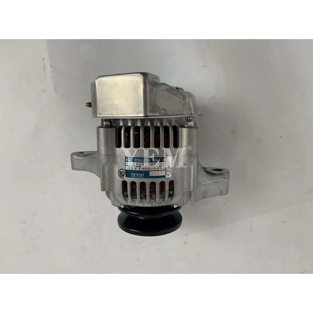 V2403 Alternator 16404-64013 for Kubota Engine 4