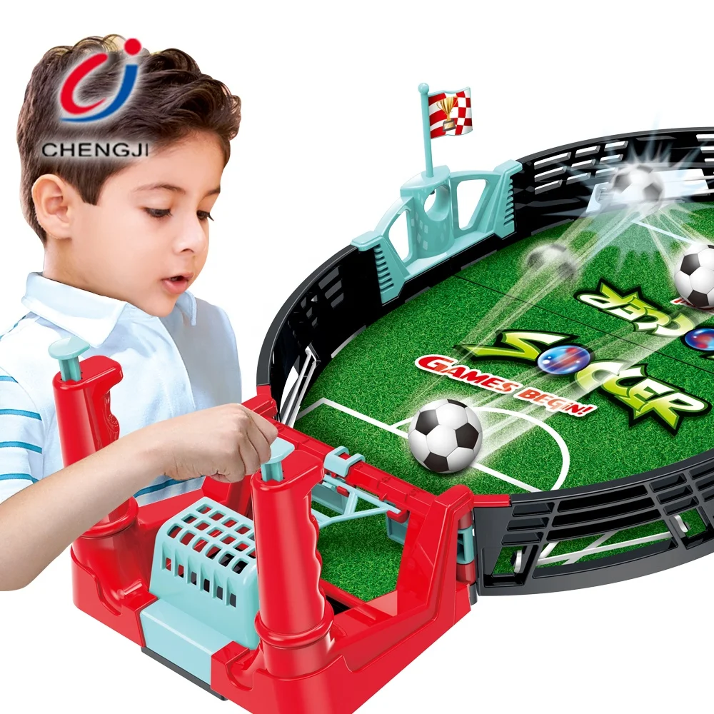 Chengji Football Table Interactive Game Hand Soccer Shoot Board Mini Desktop Football Game Toy
