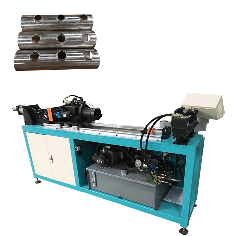 China New Hydraulic CNC Metal Pipe Punching Machine Core Components Motor Applicable Manufacturing Plant Competitive Price