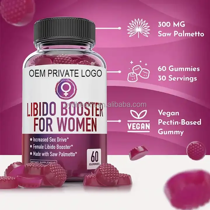 Oem Libido Booster Gummies For Men Women Gummy With Saw Palmetto ...