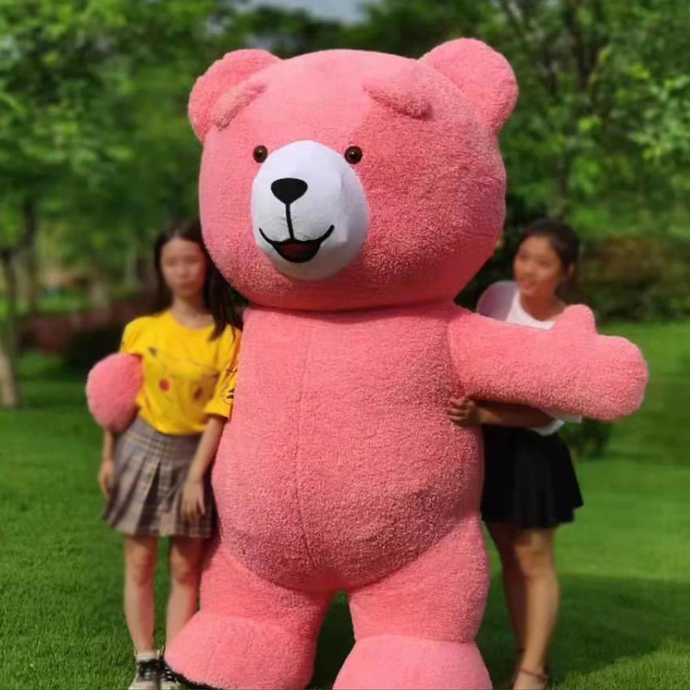 Latest Stylish Giant Size Colorful Inflatable Teddy Bear Mascot Costume Silk Screen Printed Adults Unisex Popular Cosplay Suit