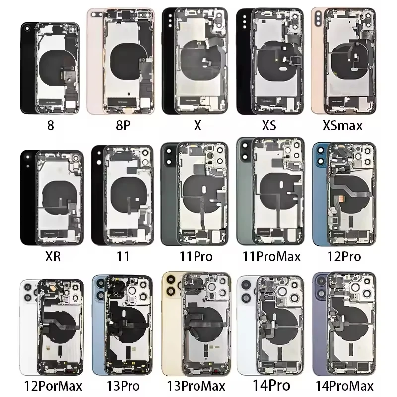 Iphone Back Housing - Complete Assembly & Flex Cable Parts Iphone Back Housing - Complete Assembly & Flex Cable Parts
