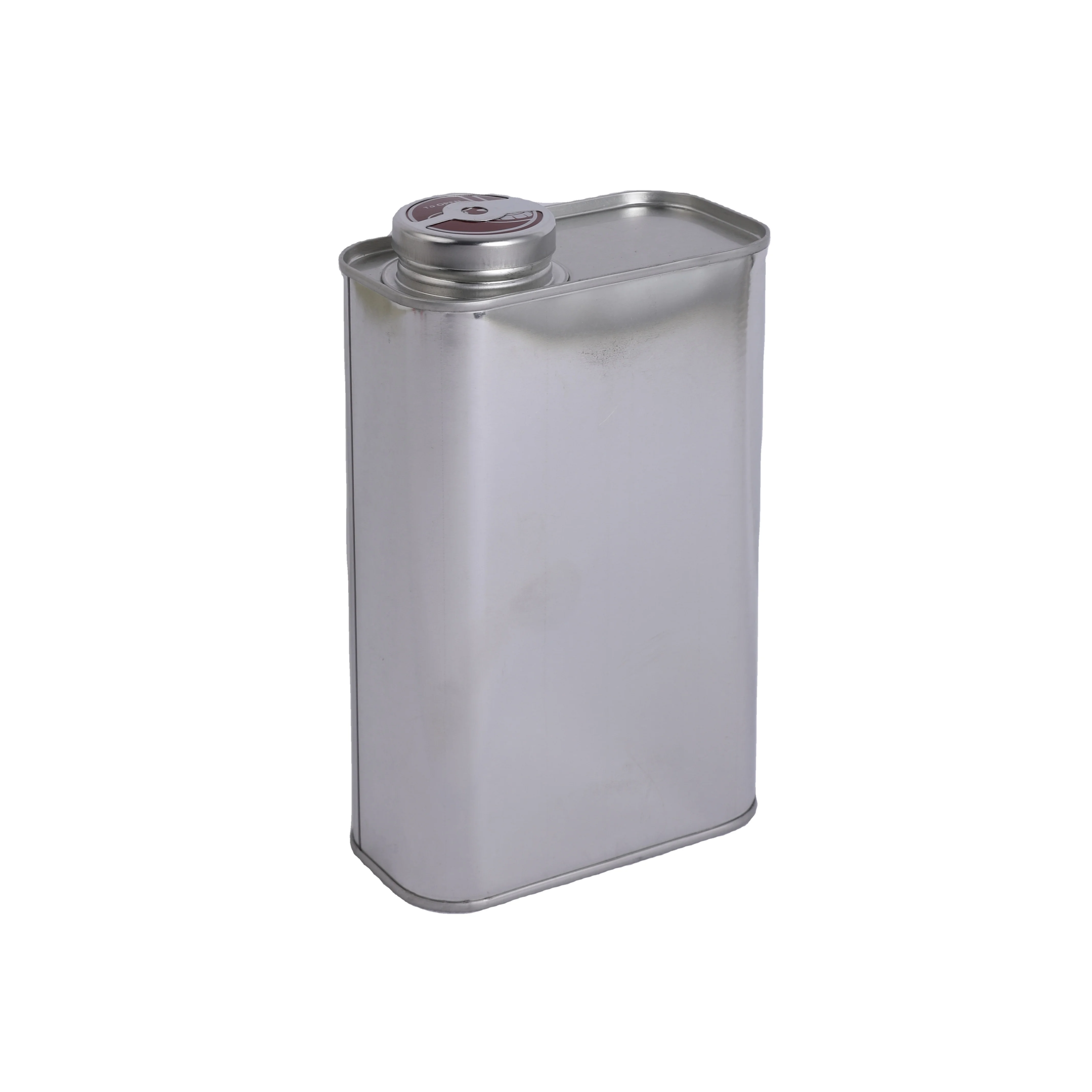 1liter-20 Liter Square Motor Oil Tin Can  with Metal Screw Top Lids