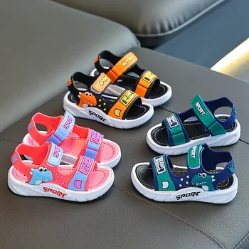 Summer Children Shoes Kito Outside Increased Wearing Anti-Skid Sandals Children Casual Toddler Slide Sandals For Kids