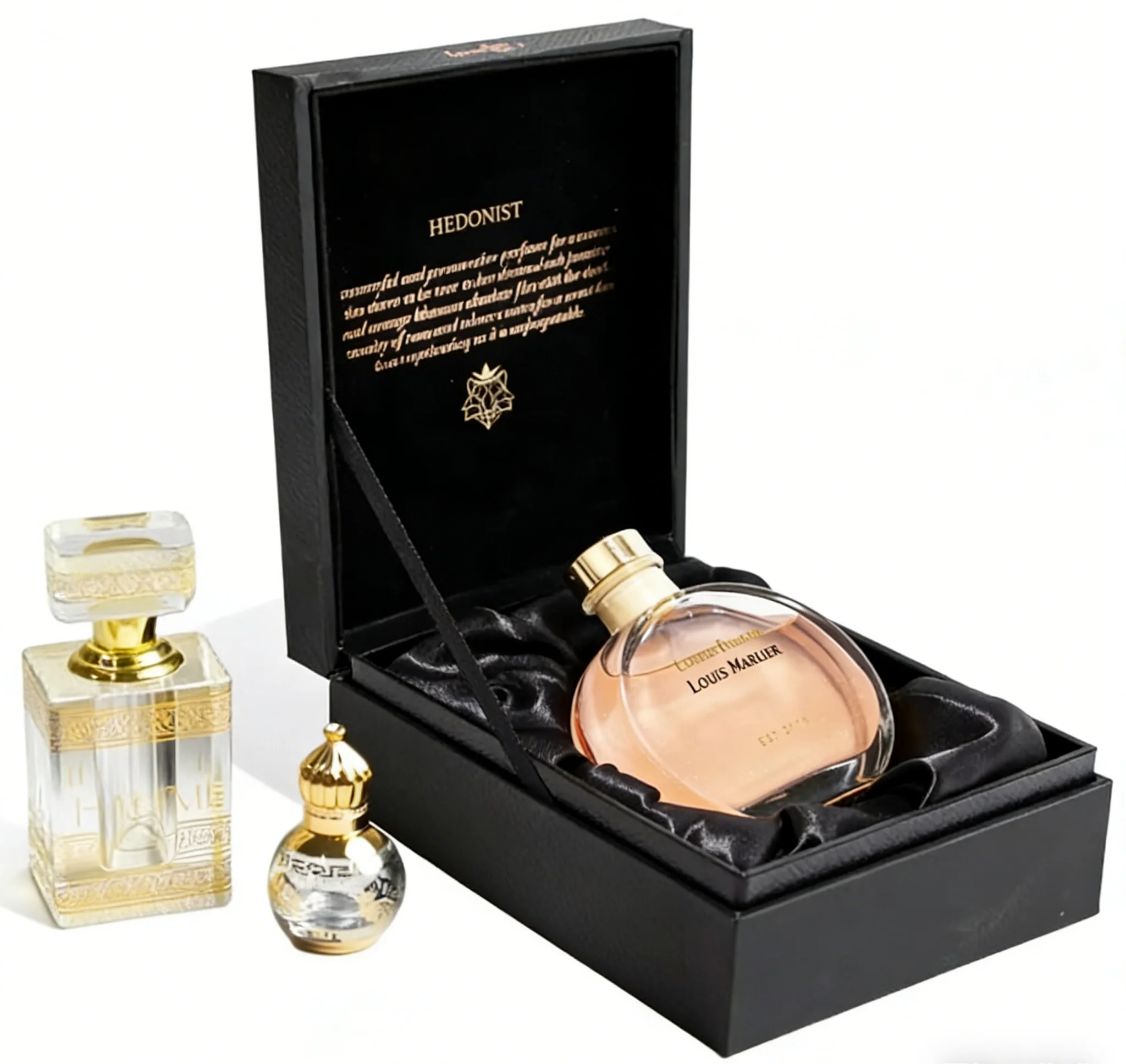 Botes cadeaux de luxe personnalises en carton pour cosmtiques et parfums, emballage de flacon de parfum avec bote Botes cadeaux de luxe personnalises en carton pour cosmtiques et parfums, emballage de flacon de parfum avec bote