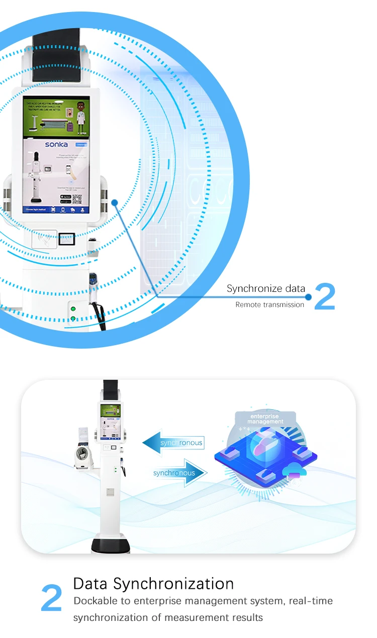 product sonka medic machine advanced bia technology body composition analyzer with alcohol testing device pre work health check station-64