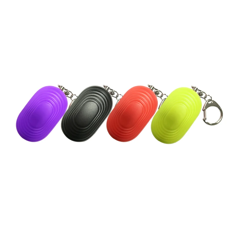 Manufacturer Self Protection Keychain Led Flashlight Personal Alarm Keychain for Women Keychain Alarm Self Defense