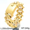 Oro arena superficie pulsera 25cm * 32mm
