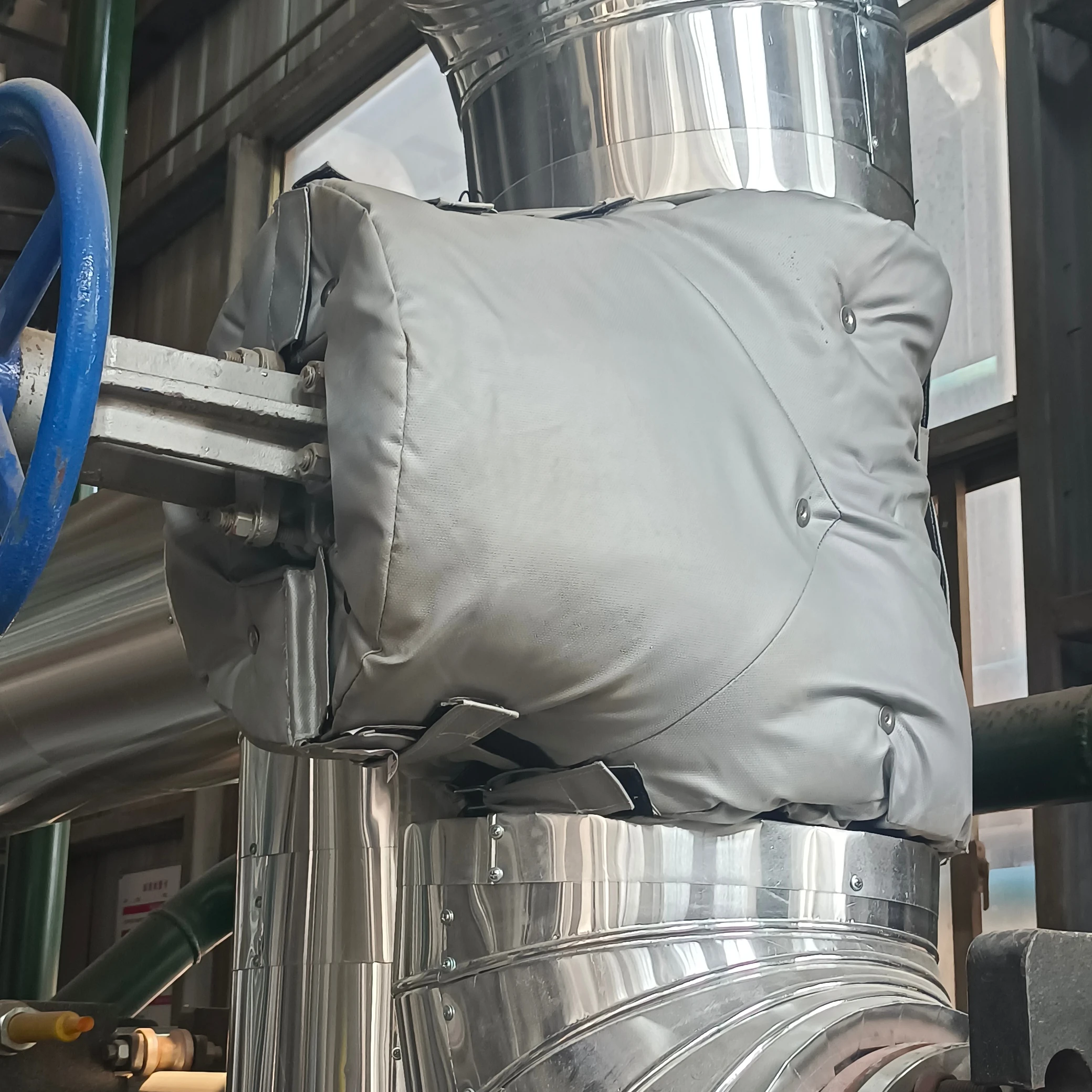 Removable Thermal Insulation Jacket Manufacturer for Heat Resistance  Removable Insulation Cover Jacket Removable Sleeves