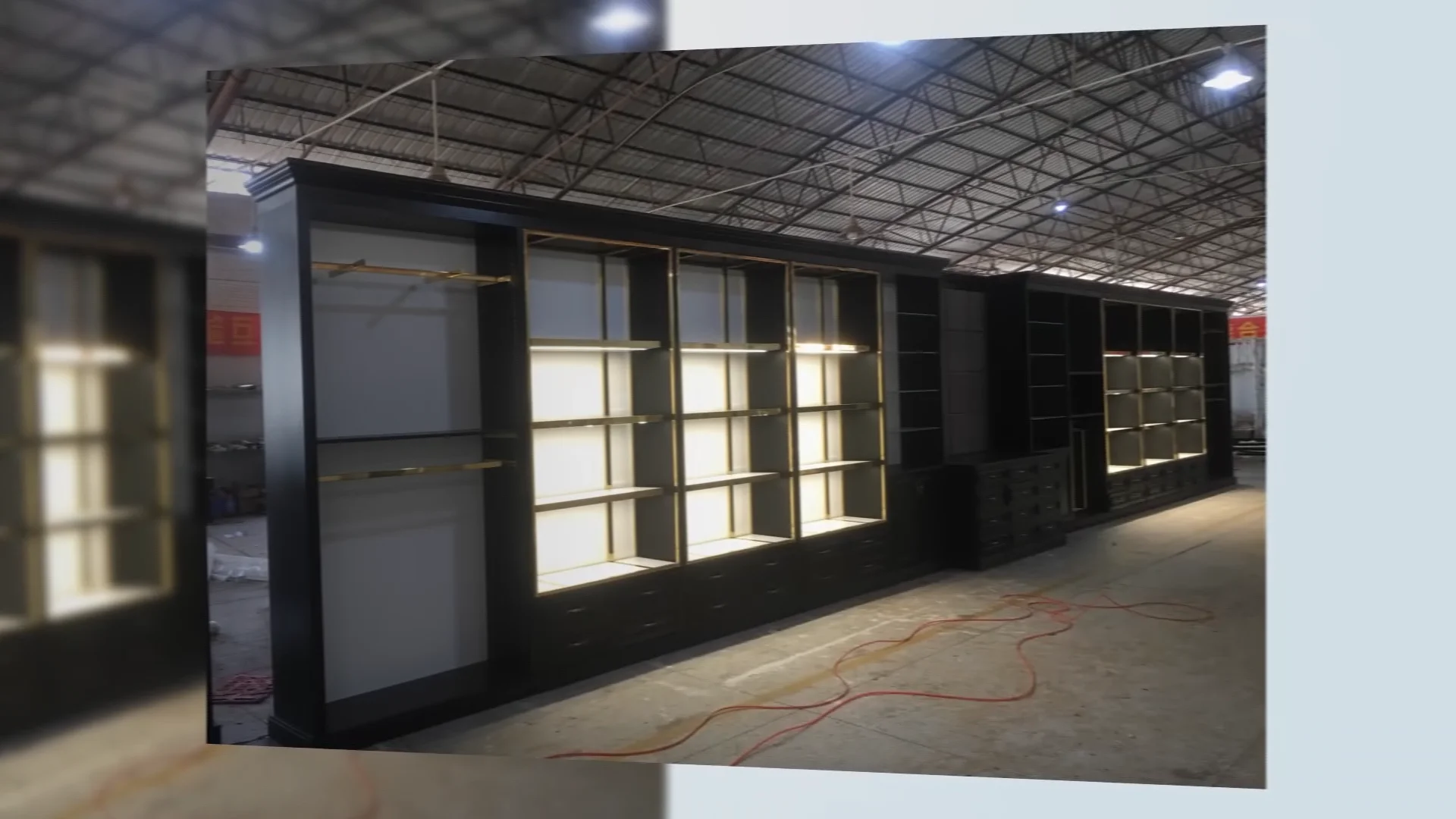 Men Clothes Shop Interior Layout Design Decoration Customized Clothes ...