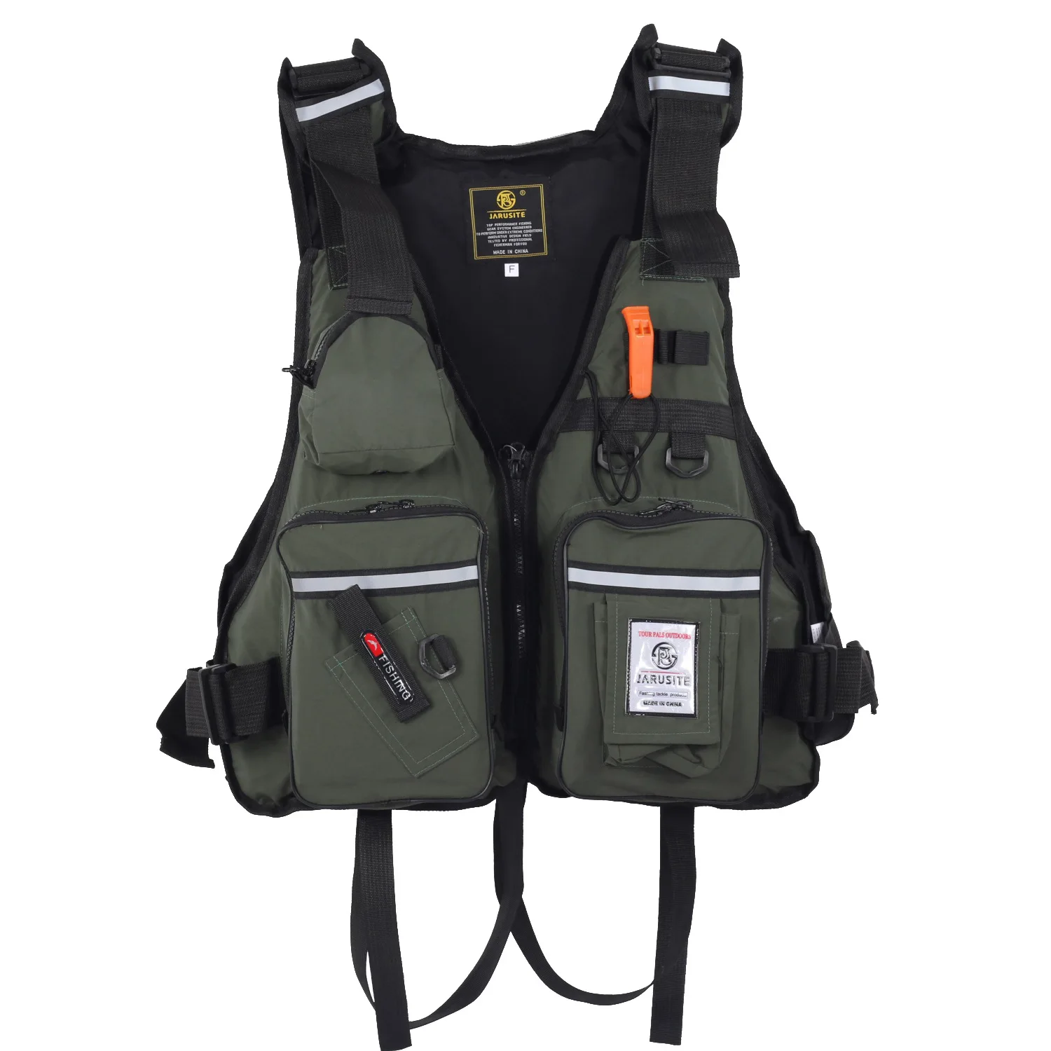 multifunctional life jacket for marine fishing