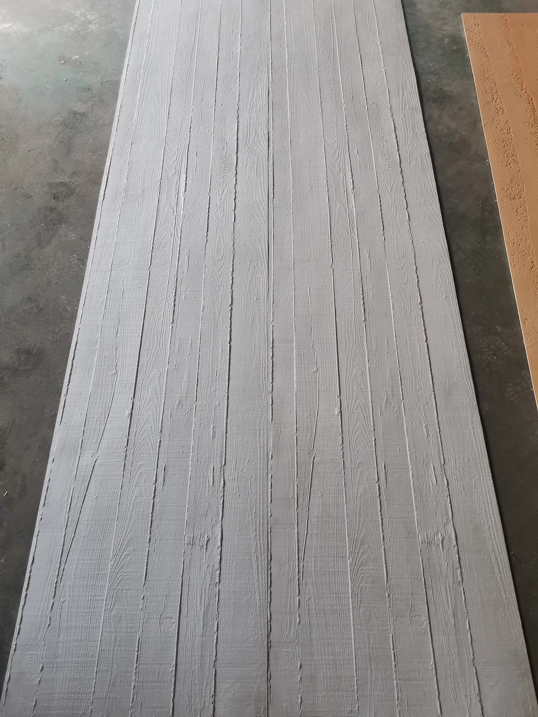 MCM Flexible Stone Veneer Lightweight MS Wood Concrete Board for Outdoor Wall Decoration