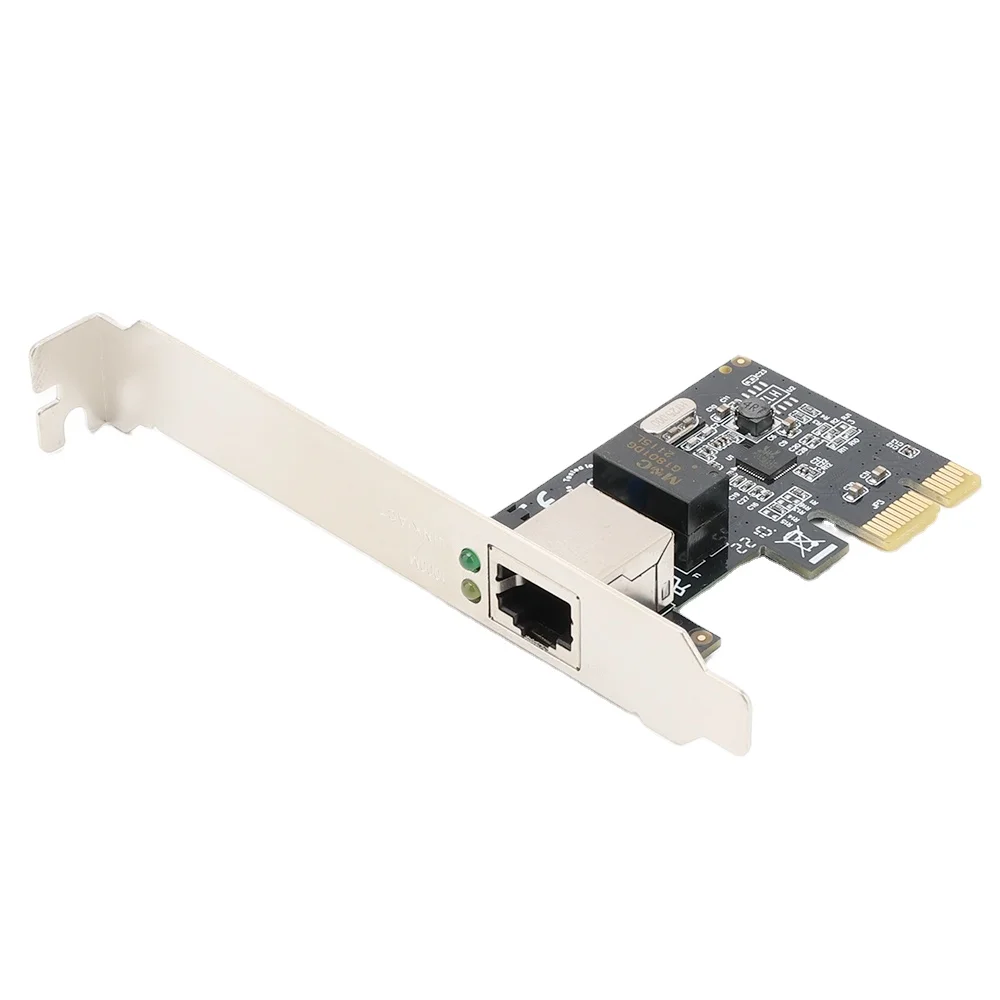 Экономичная PCI-E 1X гигабитная сетевая карта для настольного компьютера Проводная RTL8111