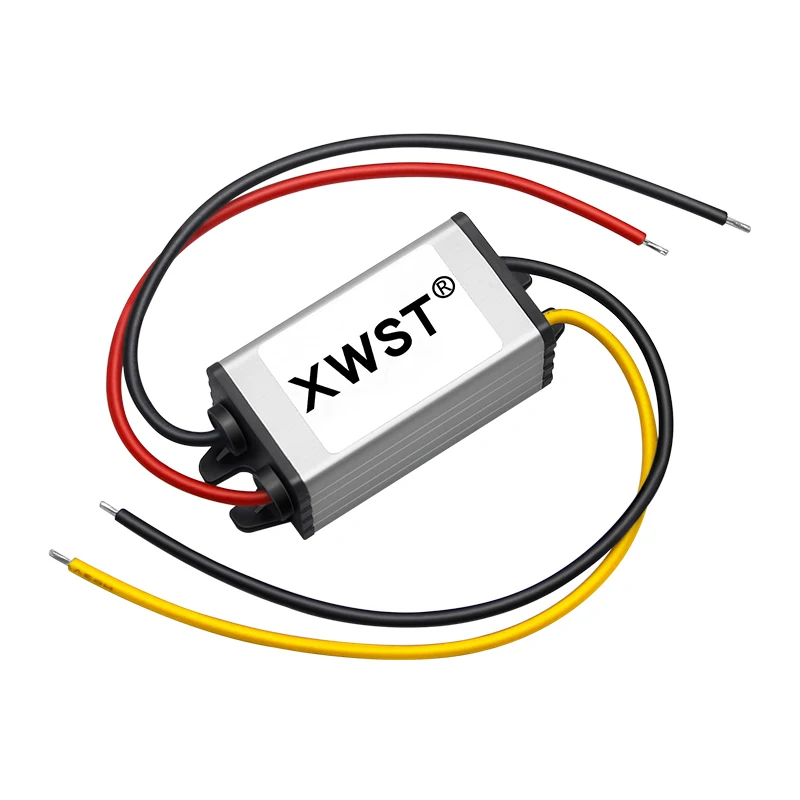 DCDCコンバーター　昇圧降圧兼用　8V-40V入力　出力13.8V　30A XWSTアップグレードDC-DCコンバーター8V-40Vから15Vへの降圧