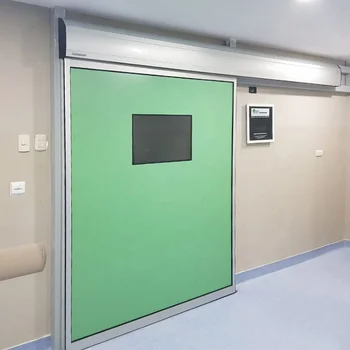 Customized Hospital Sliding Doors Factory Aluminum Honeycomb Filling Automatic Sliding Hermetic Door