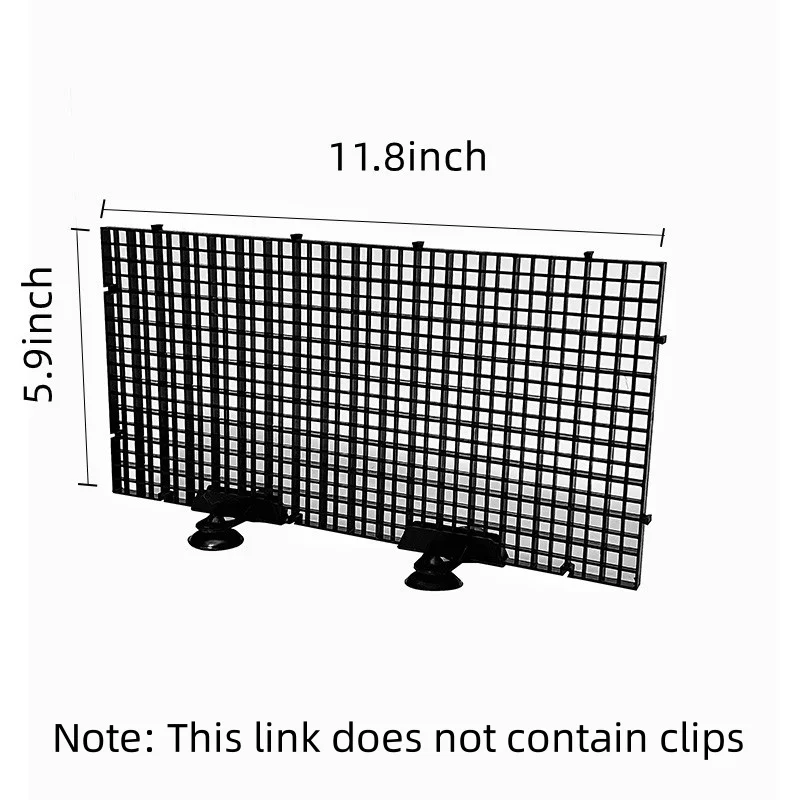 Fish tank Bottom Plate Isolation Plate Isolation Grid Plate Partition Aquarium Ladder Water tank Can Be Spliced Scissors Cutting