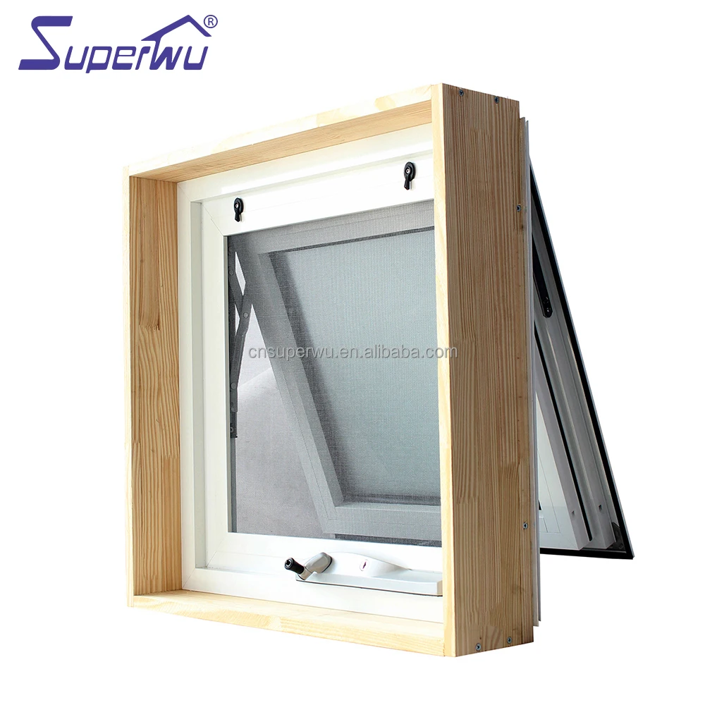 10 Years Warranty USA Standard Building Used Best aluminum Awing Windows Frame Replacement windows