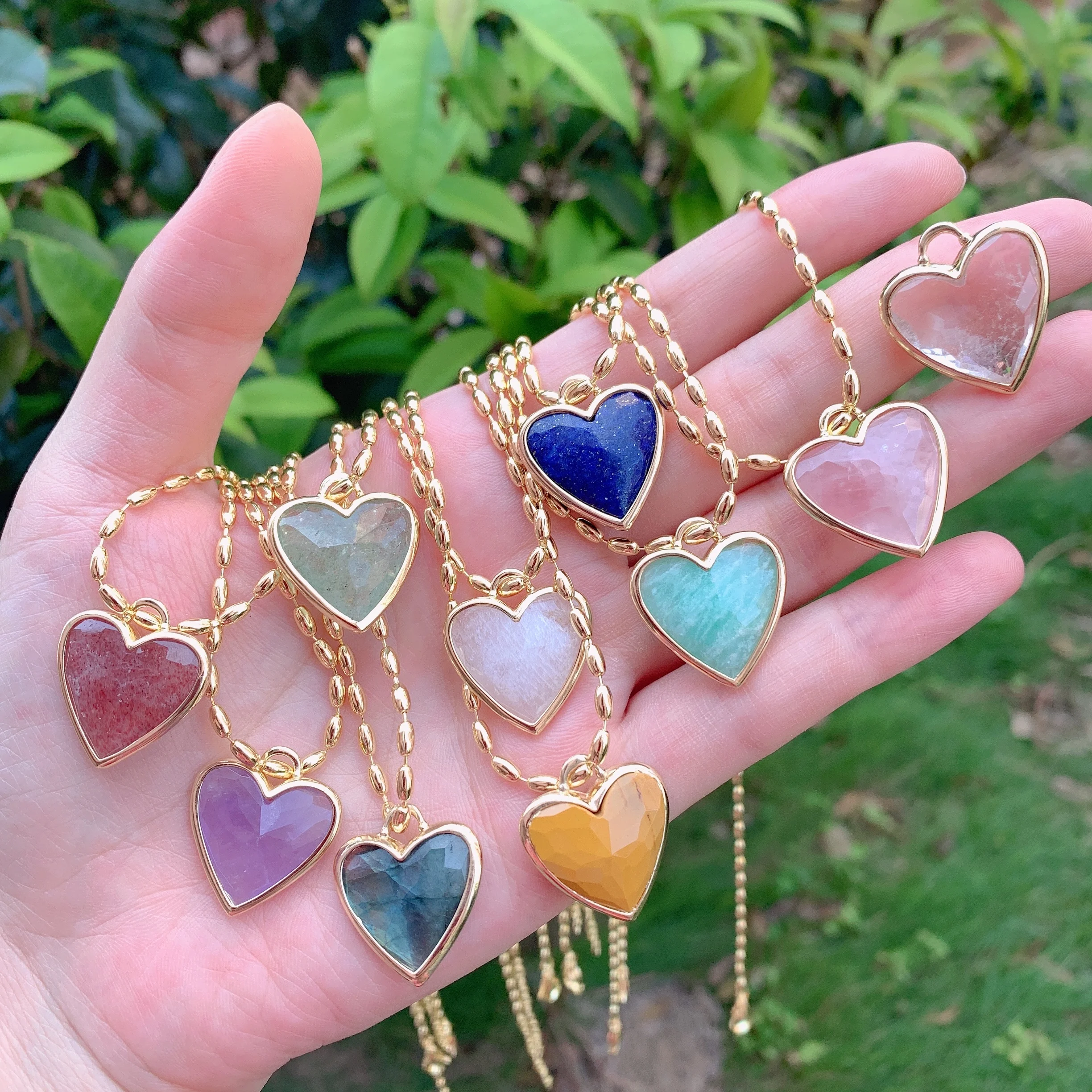 Shop Our Collection of Amazonite Heart Necklaces for Women