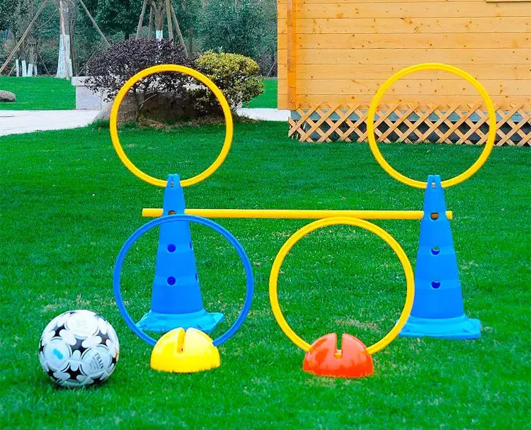 product new multi color abs speed agility rings for soccer football training multi color fitness training equipment-1