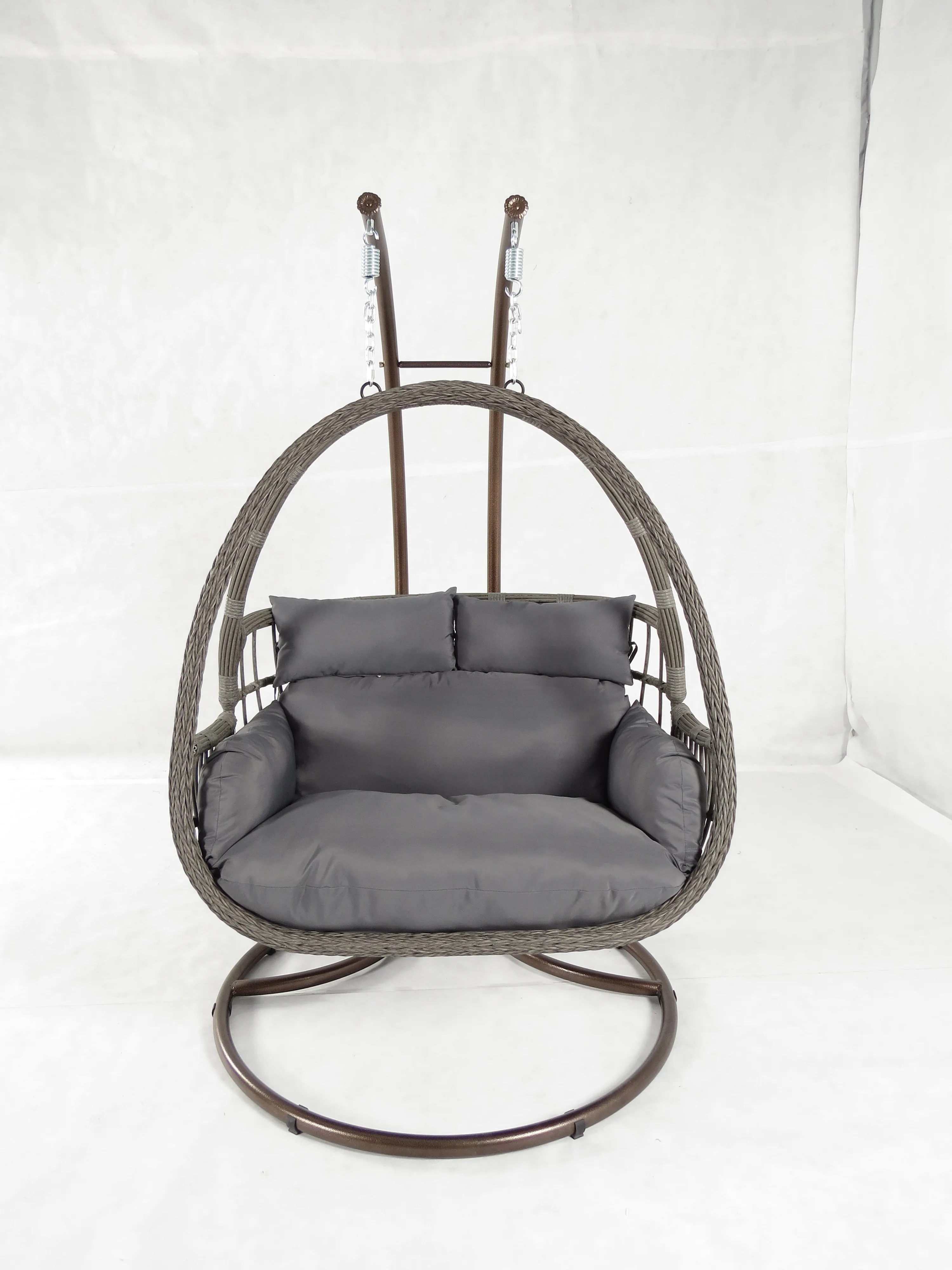 Hot Sell Rattan Bird's Nest Nordic Basket Chair Indoor Balcony Hanging Chair Household Swing Rattan Egg Chair
