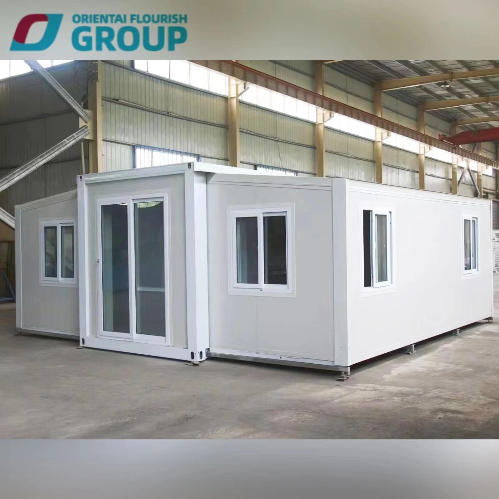 澳大利亚2480毫米高天花板的2br 20英尺集装箱住宅20英尺40英尺折叠可扩展奶奶平板预制Cont