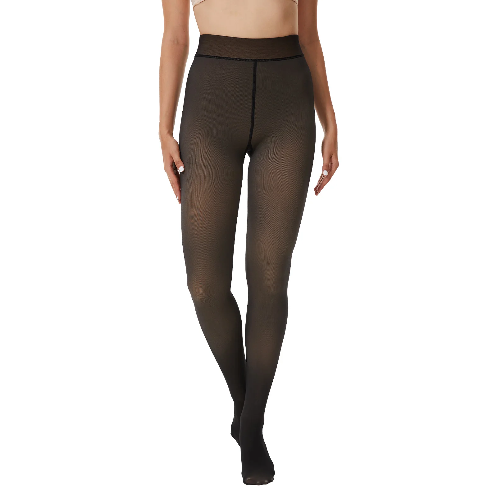 Sexy Pantyhose For Women Private Label Womens Fleece Lined Tights