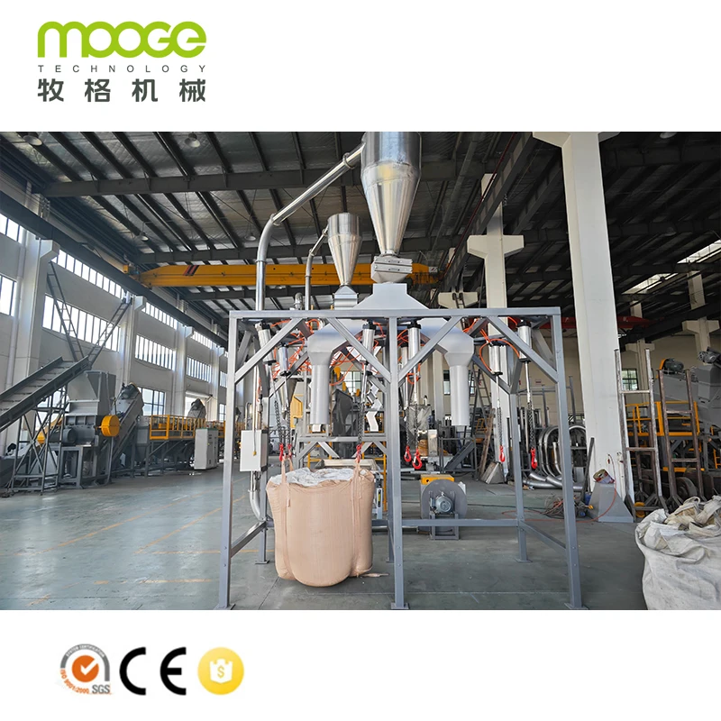 Plastic Waste PET Bottles Washing Line Machinery