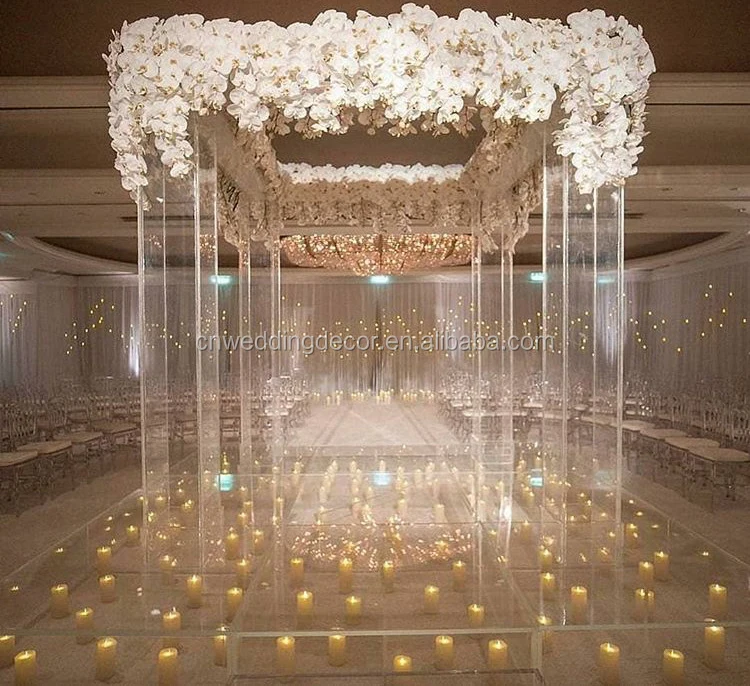 Buy Clear Acrylic Arch,Wedding Chuppah 