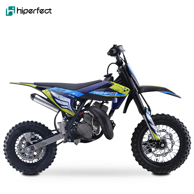 CE Certified 49cc 2 Stroke Kids Off-Road Dirt Bike 50CC Moto Cross for Enduro