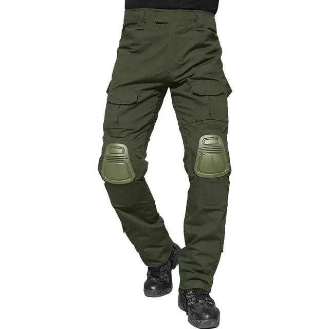 Men Outdoor Soft Shell Pants Waterproof Hiking  Winter Fleece Trousers Hunting Climbing Pants With Zip Pockets