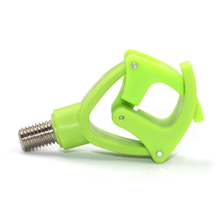 Selco New Design 4*5.5cm 29.4g PP Green Stainless Steel Fishing Tool Rod Holder Rod Rest of Fishing Rod Pod