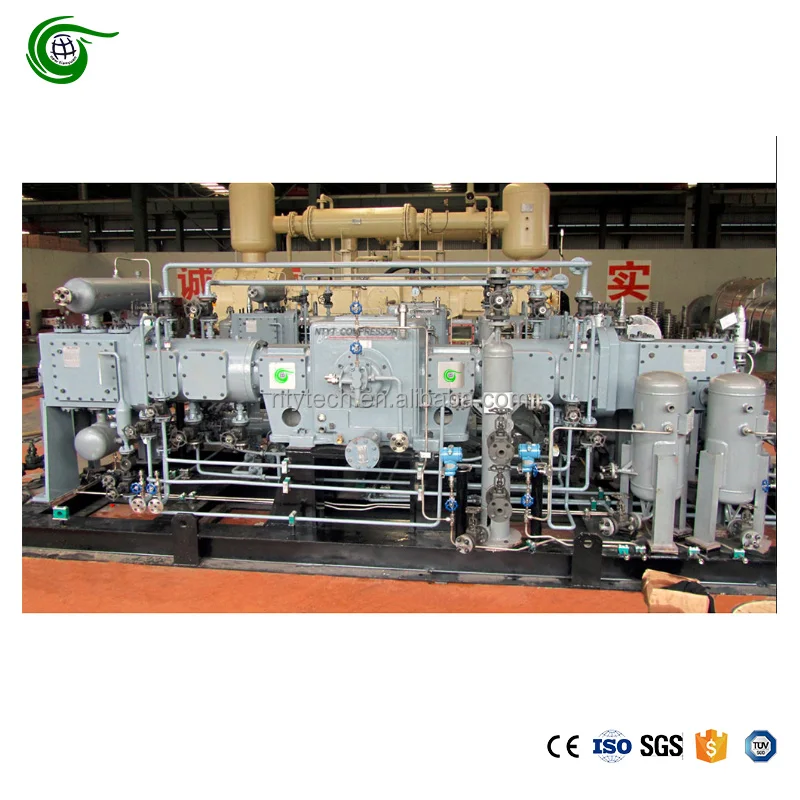35KW D-Type CNG Compressor - 2~3.5bar Inlet, 12bar Discharge
