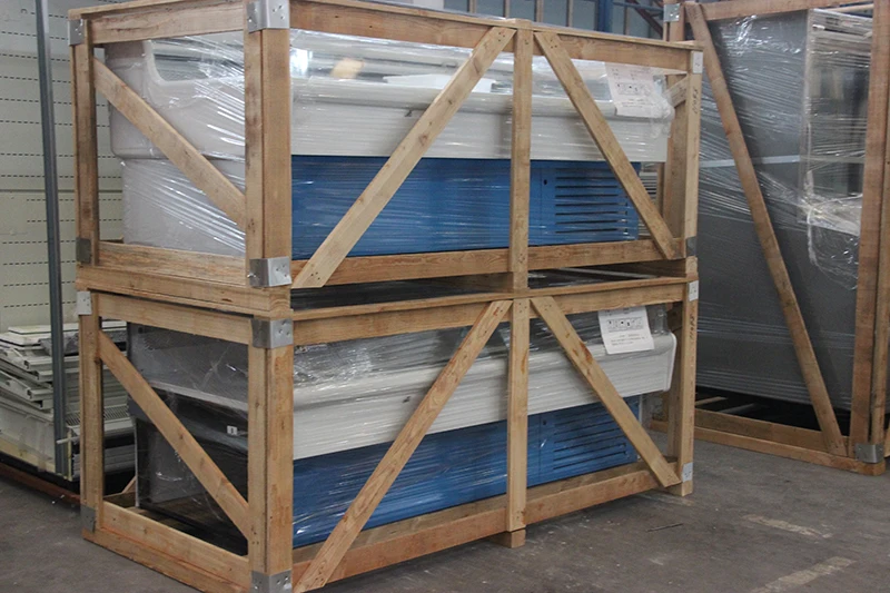 Vegetable Display Cooler Commercial Chiller Produce Open Display Fridge