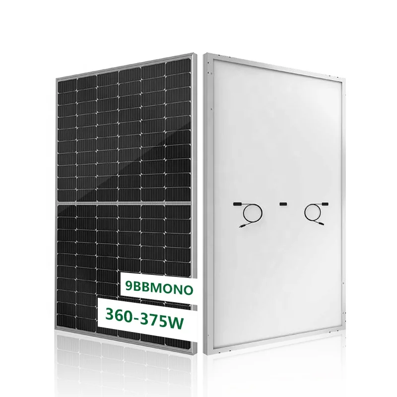 China  Manufacturer Solar Panel Cells Photovoltailc Mono 370w 360w Price Solar Panel For House