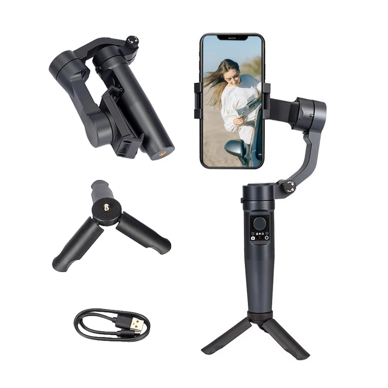 360度自動調整可能なF6 DSLRジンバル、携帯電話用スタビライザー