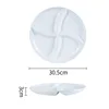 Assiette 12 pouces (Blanche)