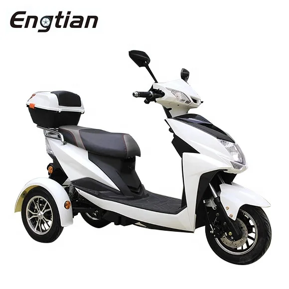 Hot Sell Electric Tricycle in Electric Scooters 3 Three Wheel Disability with Padals for Adults/elderly