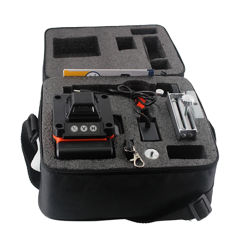 Cheap And Qualified Hilda 4d 16 Line Laser Level Green Beam Self ...