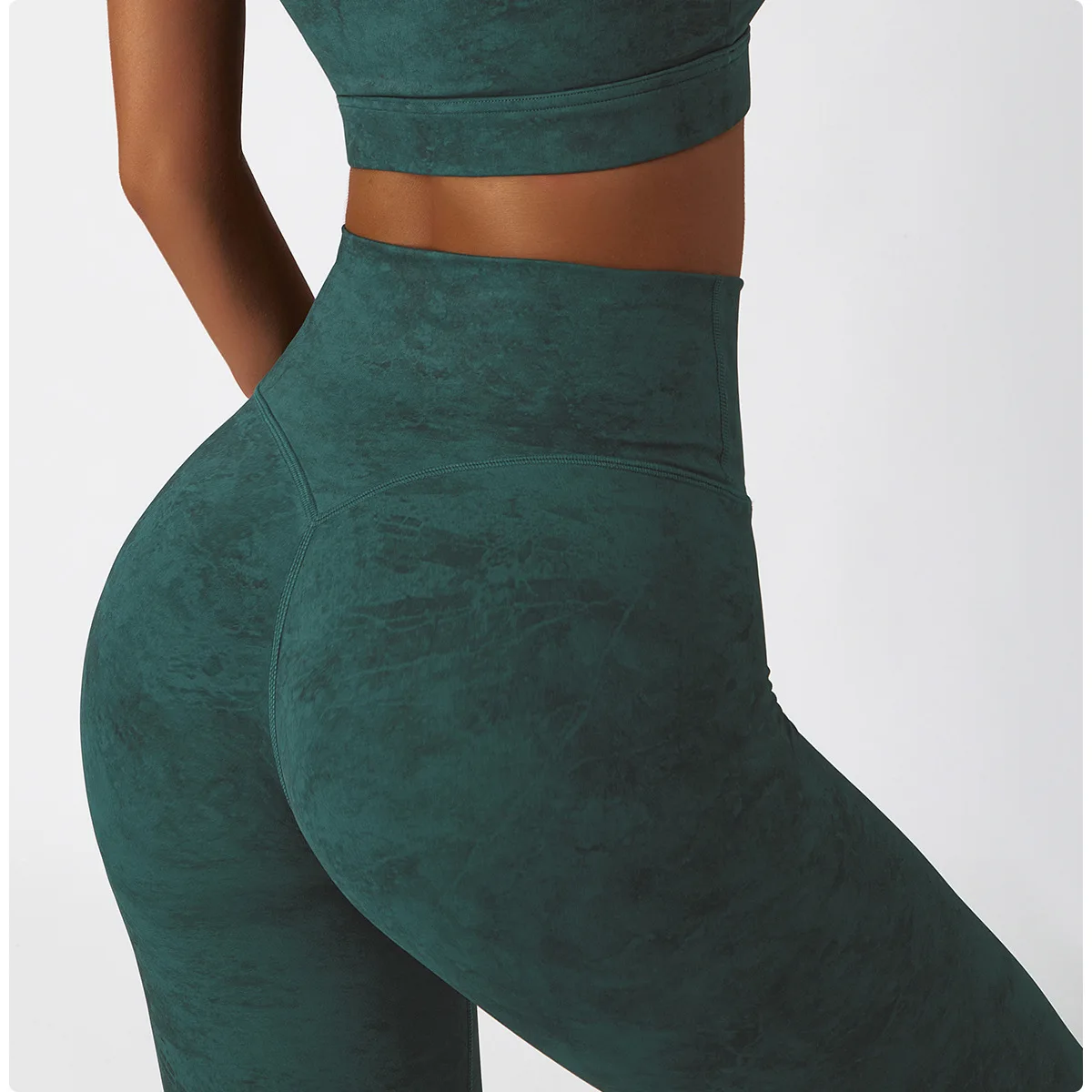 Dark Green Leggings -  UK